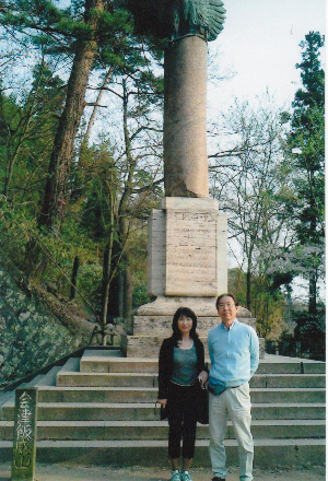 ポンペイ遺跡の柱